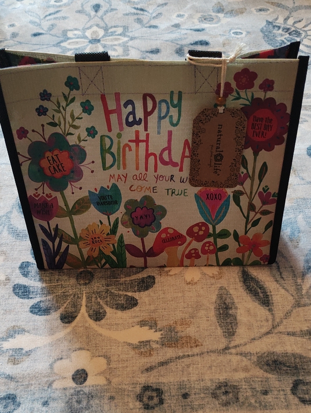NATURAL LIFE: ✨ "HAPPY BIRTHDAY!" TOTE 🎂